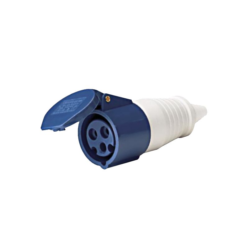 LX-213L LX-223L IP44 Pin And Sleeve Connector With Long Cable Seal