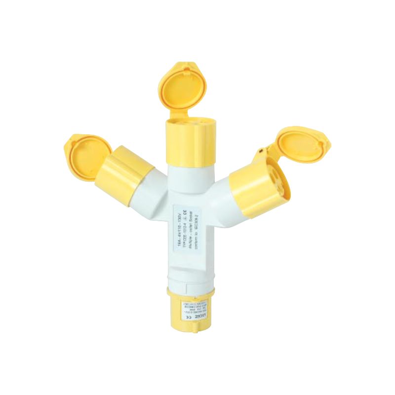 LX-1013 LX-1013-4H IP44 Industrial Multiple Socket