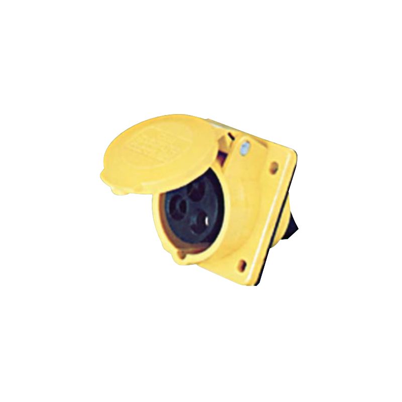 LX-413-4 LX-423-4 IP44 Panel Mounted Industrial Socket