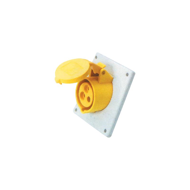 LX413-4 LX423-4 IP44 Panel Mounted Industrial Socket