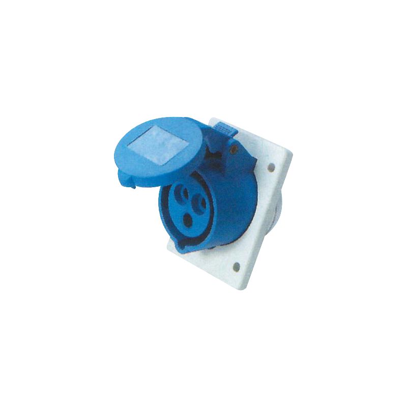 LX413 LX423 IP44 Panel Mounted Industrial Socket