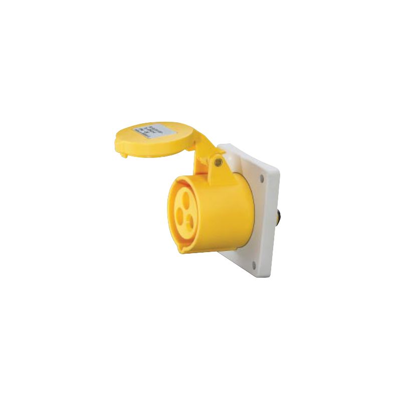 LX313-4 LX323-4 IP44 Panel Mounted Industrial Socket