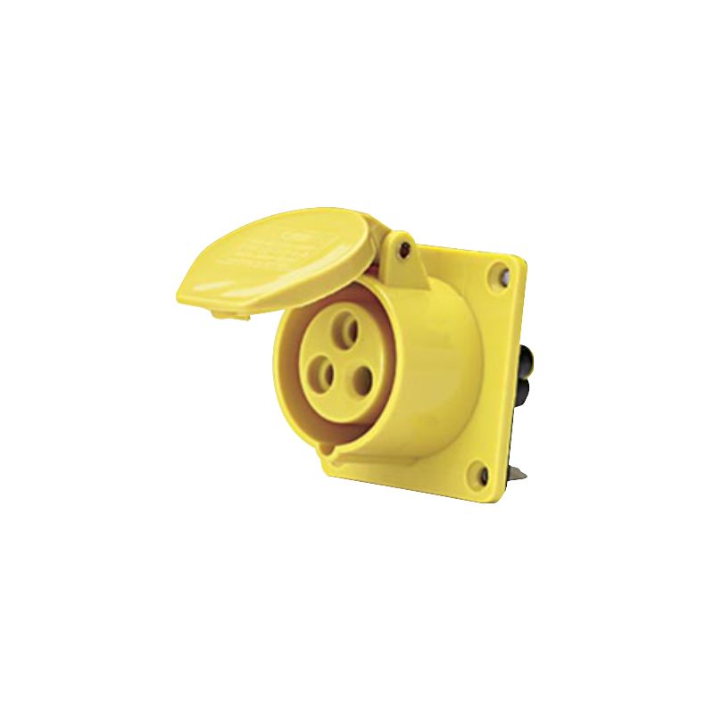 LX-313-4 LX-323-4 IP44 Panel Mounted Industrial Socket