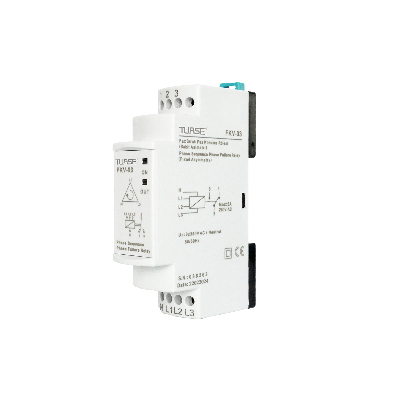 FKV-03 Electronic Phase Failure Relay