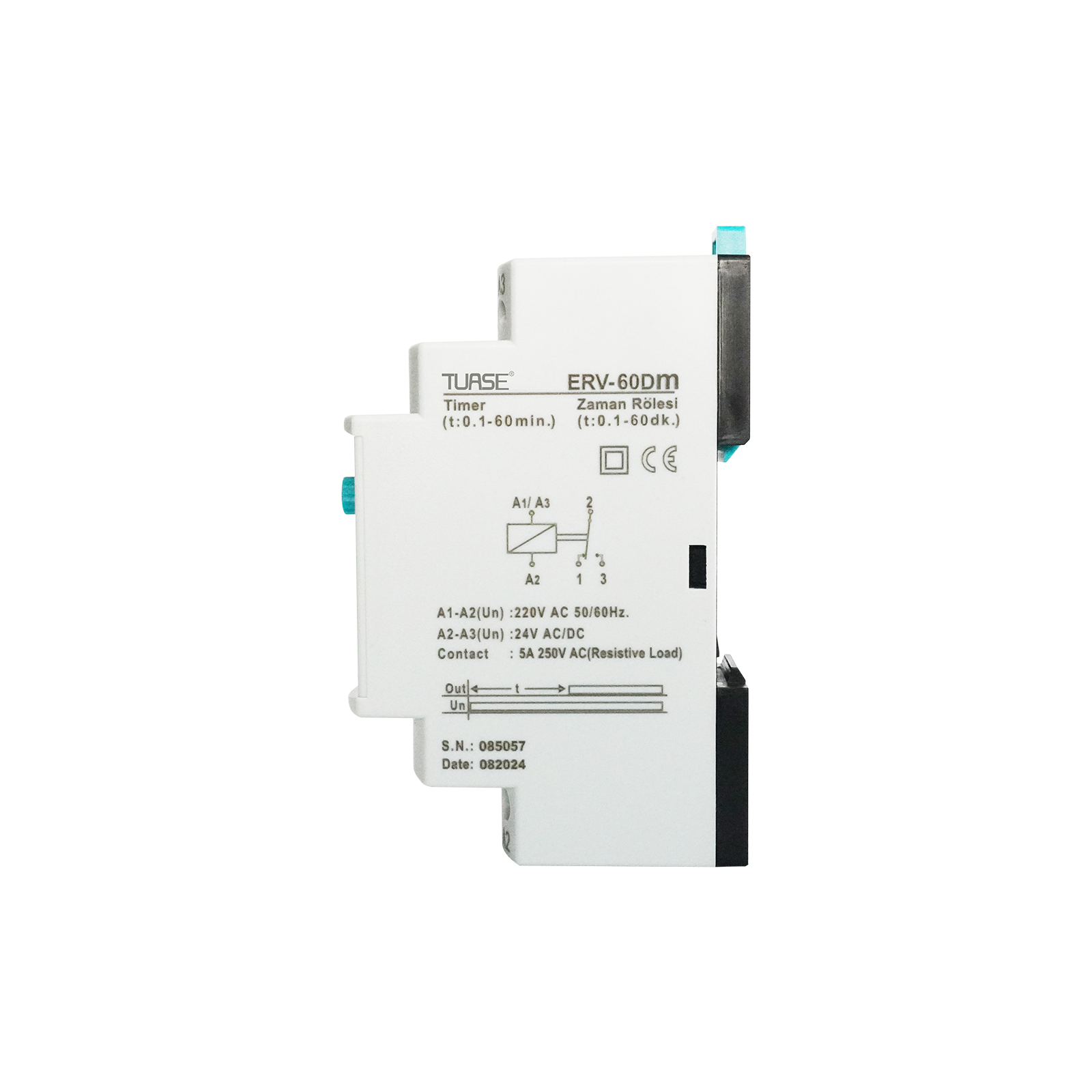 ERV-60DM Electronic Multifunction Time Relay (Off Delay)