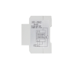 D52-2042 Din-rail AC voltage and current meter
