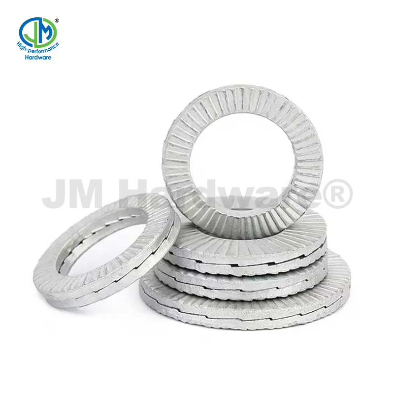 JM Hardware® Keilscheibe DIN25201/ Doppelt gestapelte selbstsichernde Scheibe