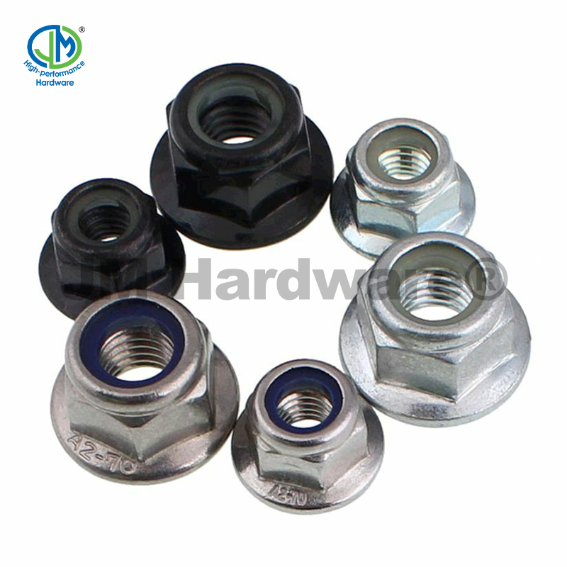 JM Hardware® Гайка с нейлоновой вставкой/Самостопорящаяся нейлоновая гайка