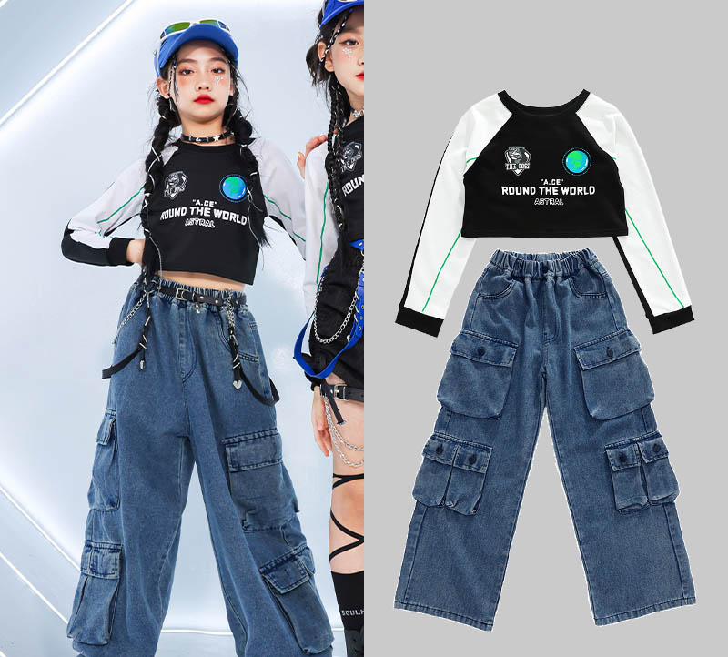 Mädchen Bauchschnittanzug