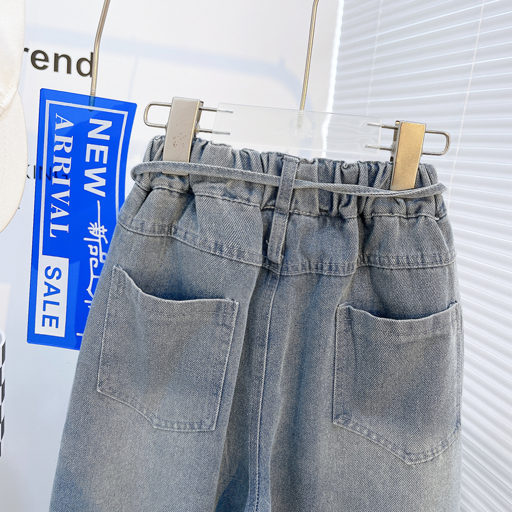 Kinder weit geschnittene Jeans