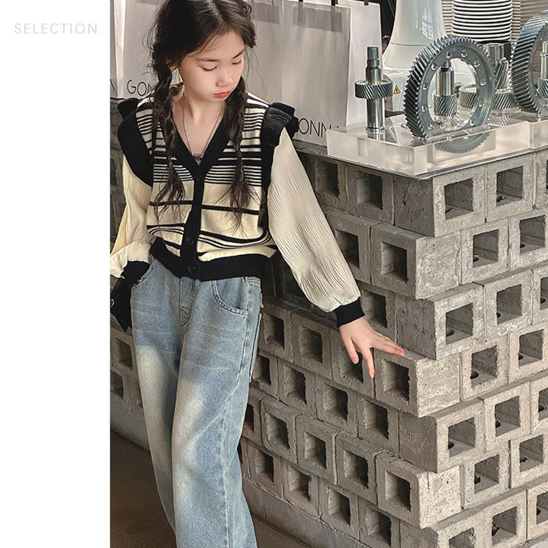 Mädchen Pullover Set