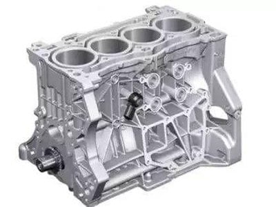 Representative engine block component