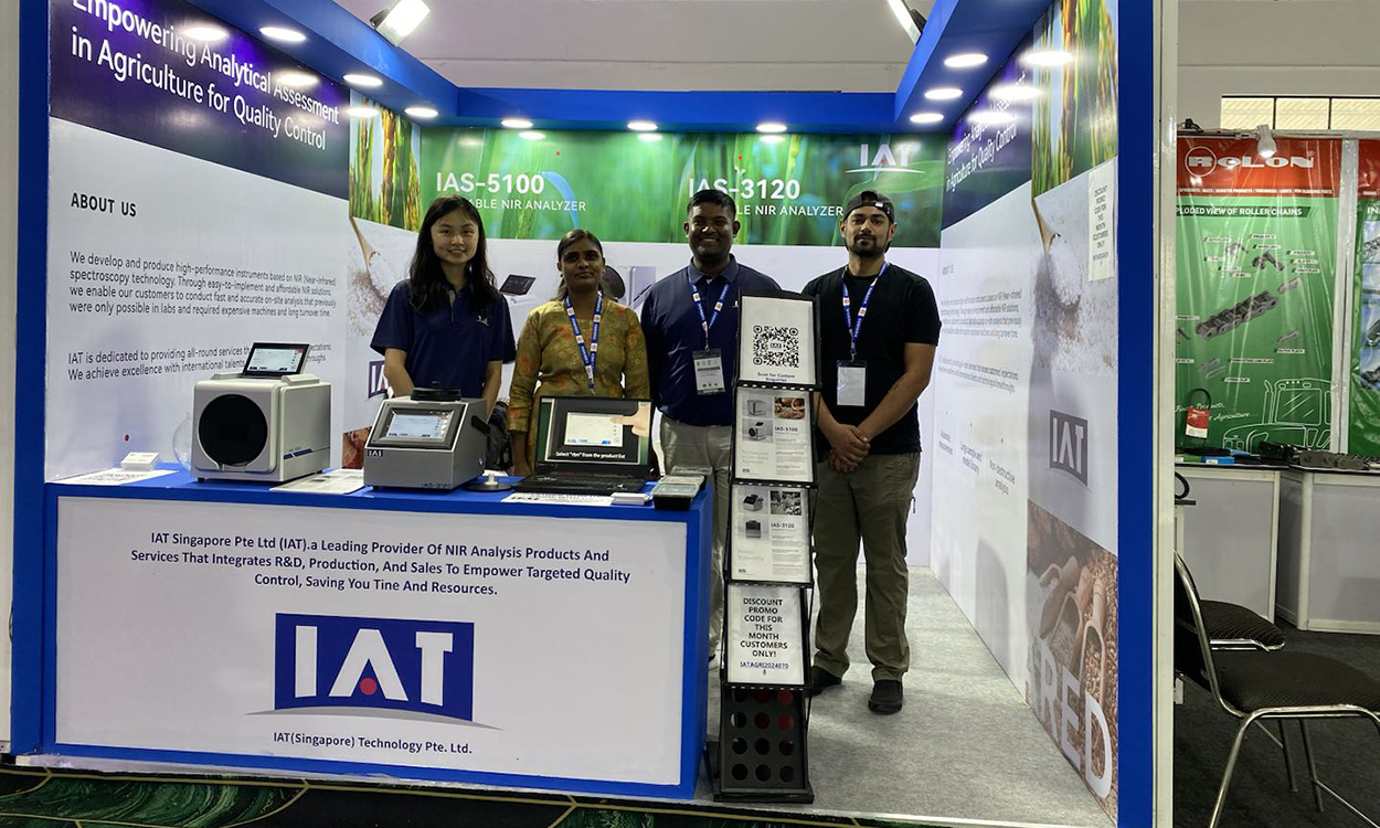 IAT Showcased Technology at lndia’s Prime Agricultural Trade Fair AGRl INTEX