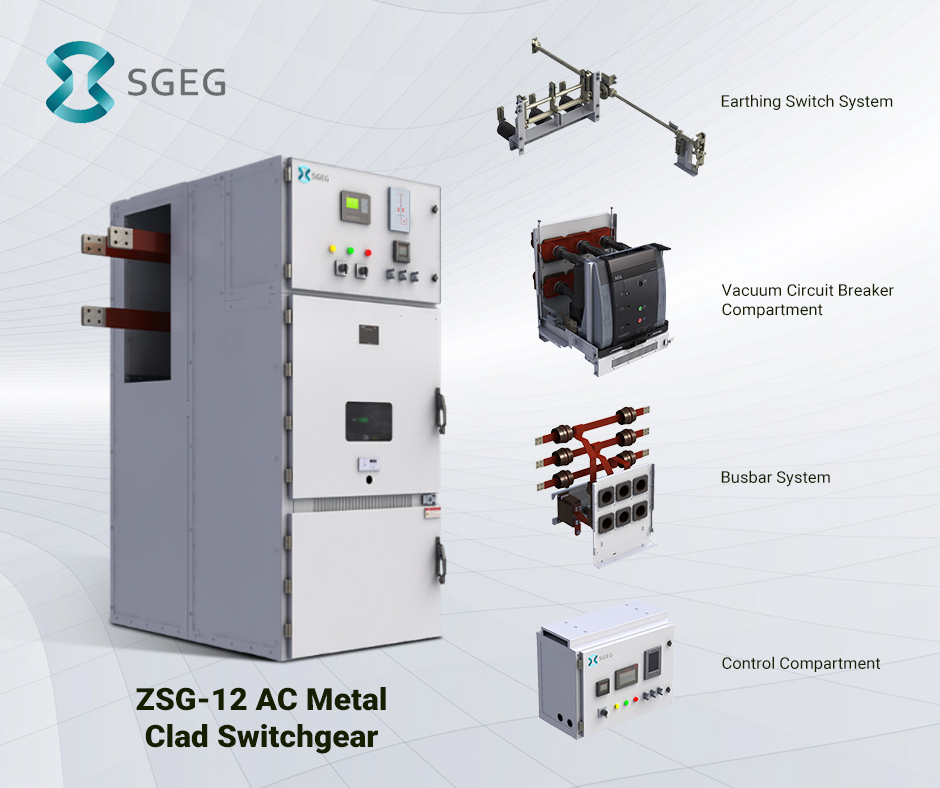 ZSG-12 AC ตู้สวิตช์เกียร์โลหะปิดสนิท