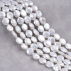12-13mm Coin Shape Freshwater Pearl Strand China Factory Wholesale Price
