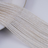 ไข่มุกเส้นขายส่ง 2-2.5mm สีขาว รูปทรงกลม ไข่มุกน้ำจืดอะโคยาเส้น