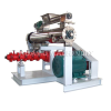 Soybean and corn raw material extruder