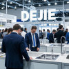 DEJIE Showcases Innovative Kitchen Sink Designs at Global Trade Fair