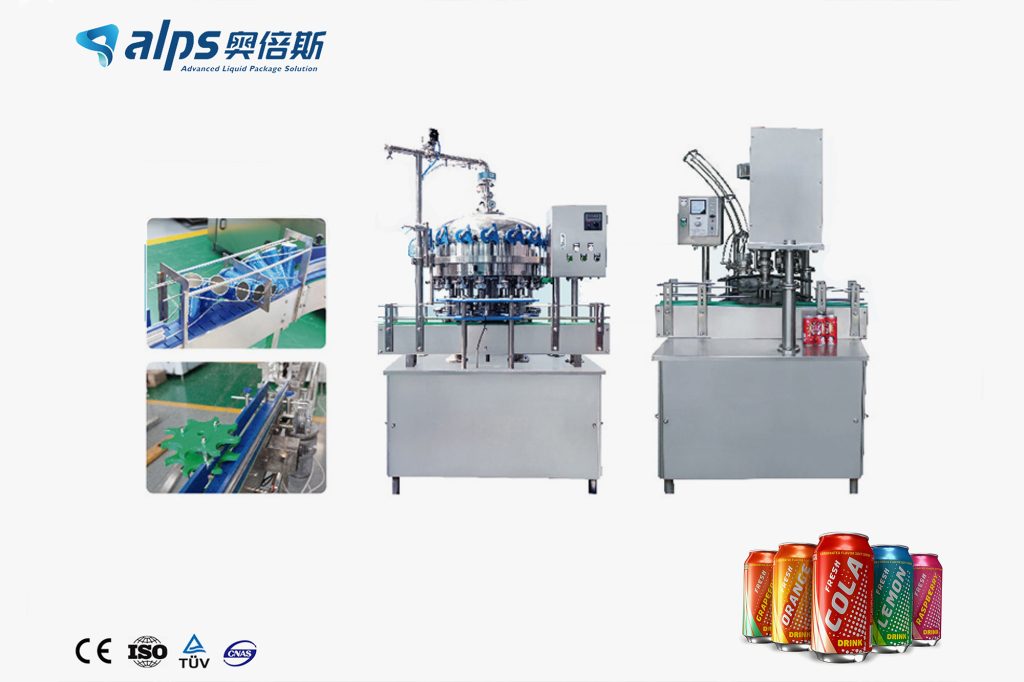 Automatic Beverage Can Filling Machine