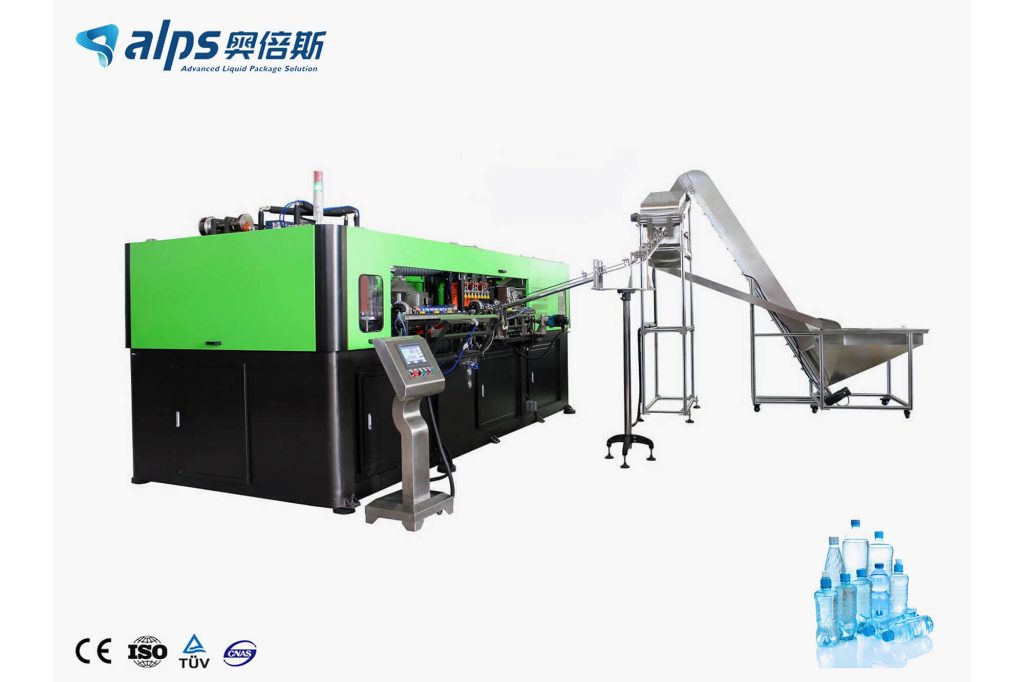 Automatic High Speed PET Blow Molding Machine 4 Cavities