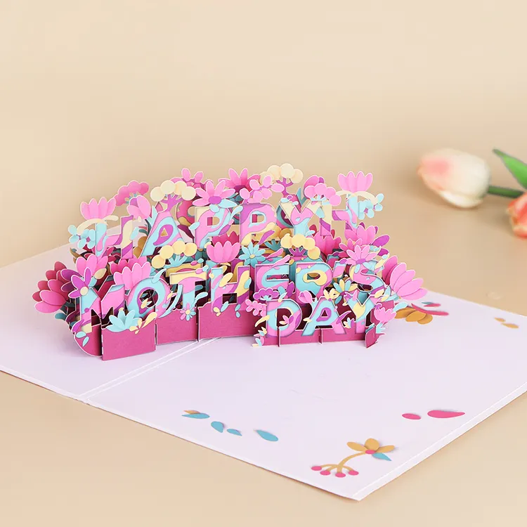 Happy Mothers Day Pop Up Card