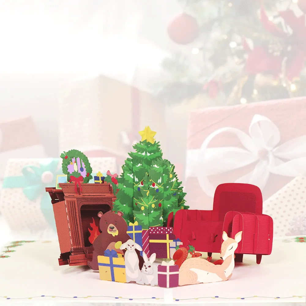 Pop Up Greeting Card Christmas