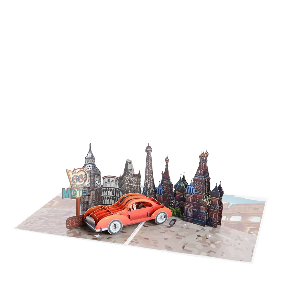 Amazing London City 3D Pop Up Card