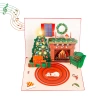 Light-Up Musical Christmas Pop-Up Card