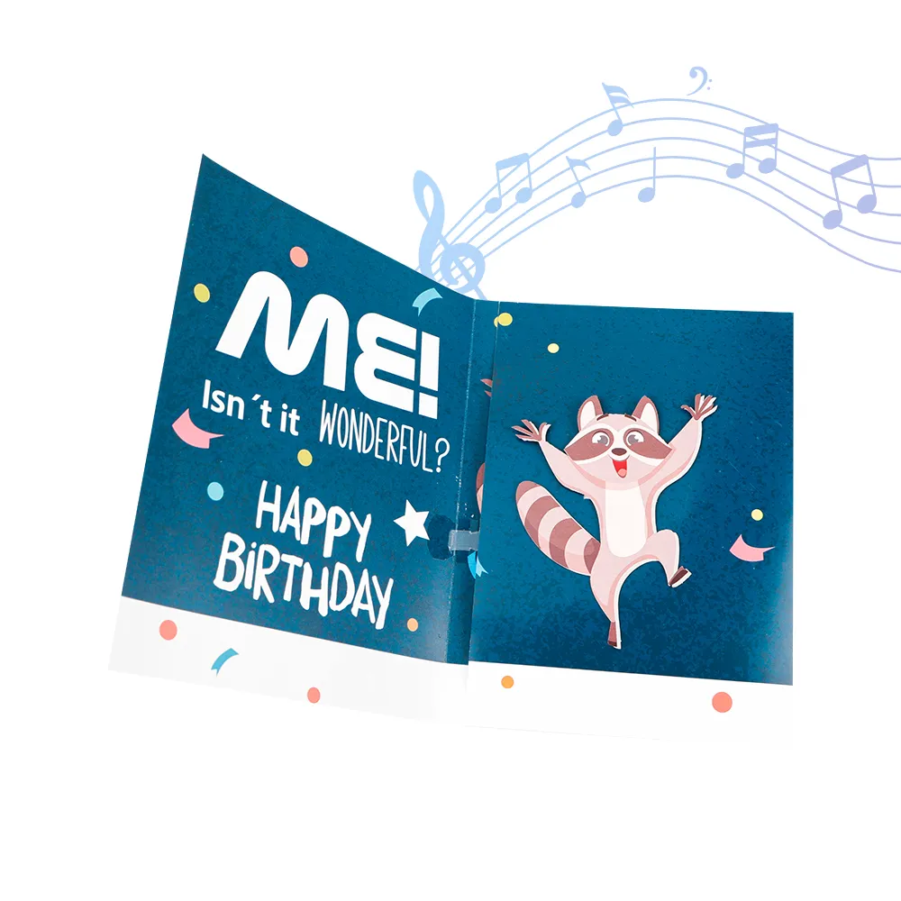 Fox Happy Birthday Greeting Card