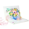 Flower Happy Birthday Pop Up Card
