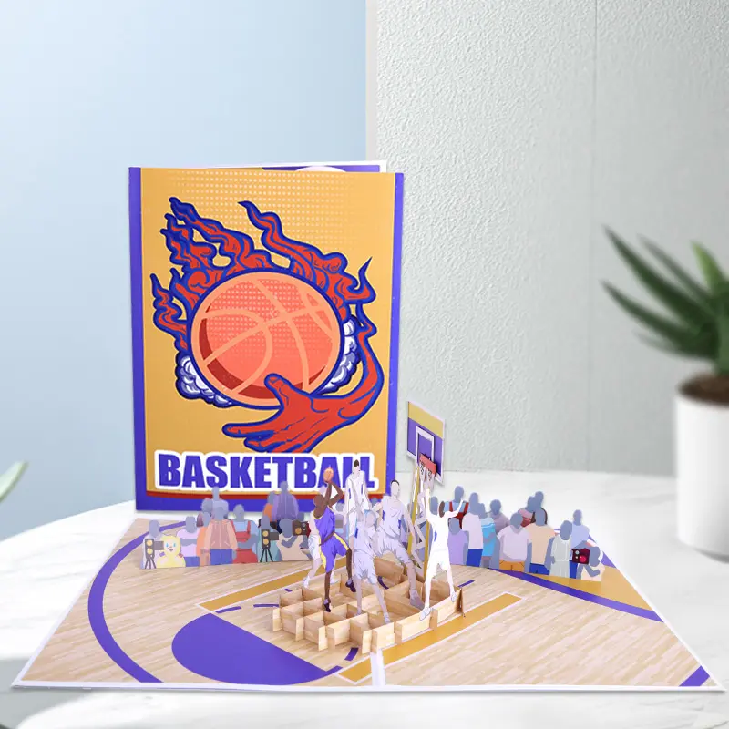 Sports Pop Up Greeting Card