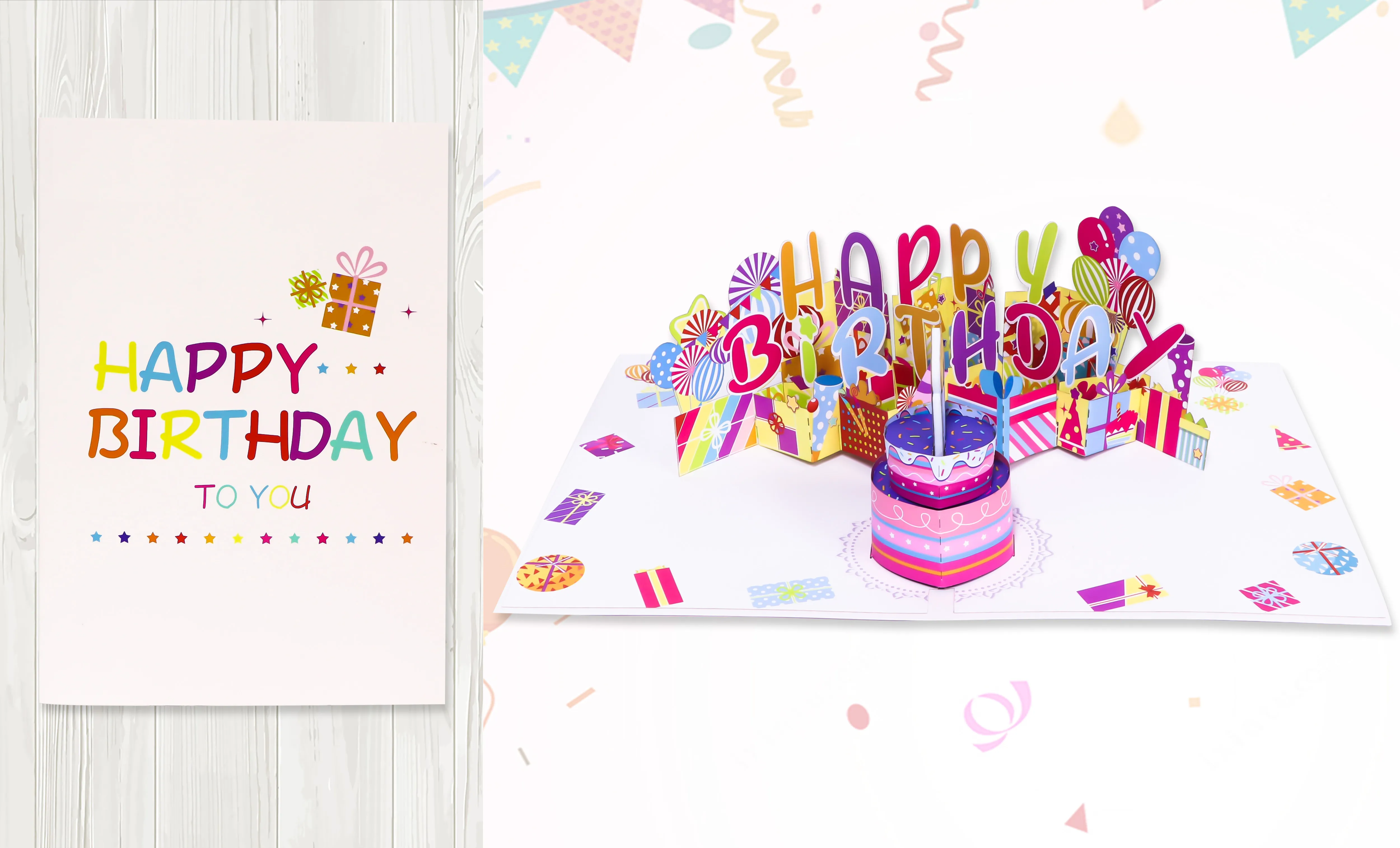 Blowable Happy Birthday Card