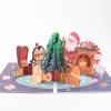 Tarjeta Emergente de Árbol de Navidad