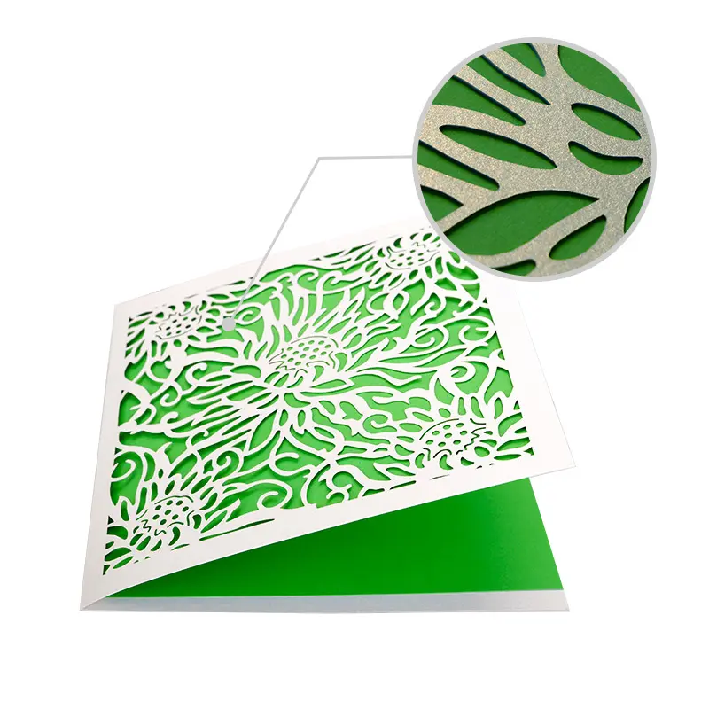 Laser Cutting Handmade Greeting Card