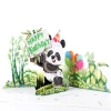 Birthday Wishes from a Panda Pop-Up Card
