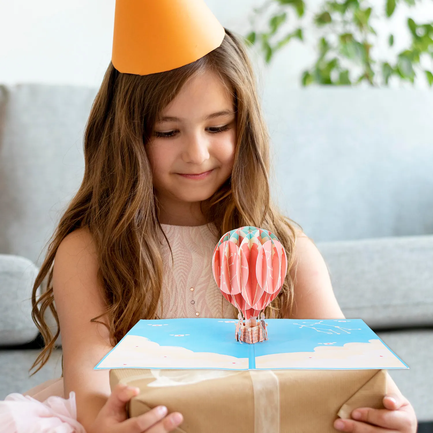 3D Hot-Air Balloon Pop-Up