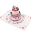 Tarjeta de Cumpleaños Pop-Up 3D de Pastel Floral Every Good Thing