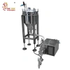 Single Pneumatic Filling Nozzle Digital Gear Pump Filling Machine with Pressured Hopper TODF-100HQ