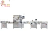 Three Heads Gear Pump Filling Crimping Labeling Monoblock Line