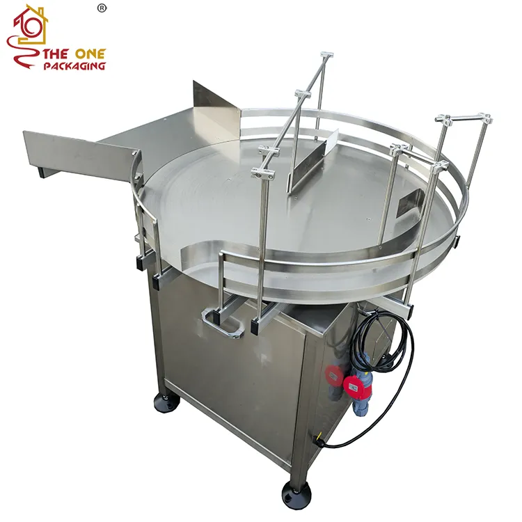 Bottles Unscrambler Accumulating Feeding Collecting Turntable TOTT-1