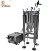 Single Pneumatic Filling Nozzle Digital Gear Pump Filling Machine with Pressured Hopper TODF-100HQ