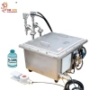Two Pneumatic Filling Nozzles Explosion-proof Alcohol Liquid Digital Gear Pump Filling Machine TODF-200Q
