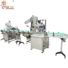 Four Heads Gear Pump Filling Screw Capping Labeling Line