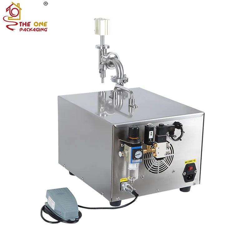 Single Pneumatic Filling Nozzle Digital Gear Pump Filling Machine TODF-100Q