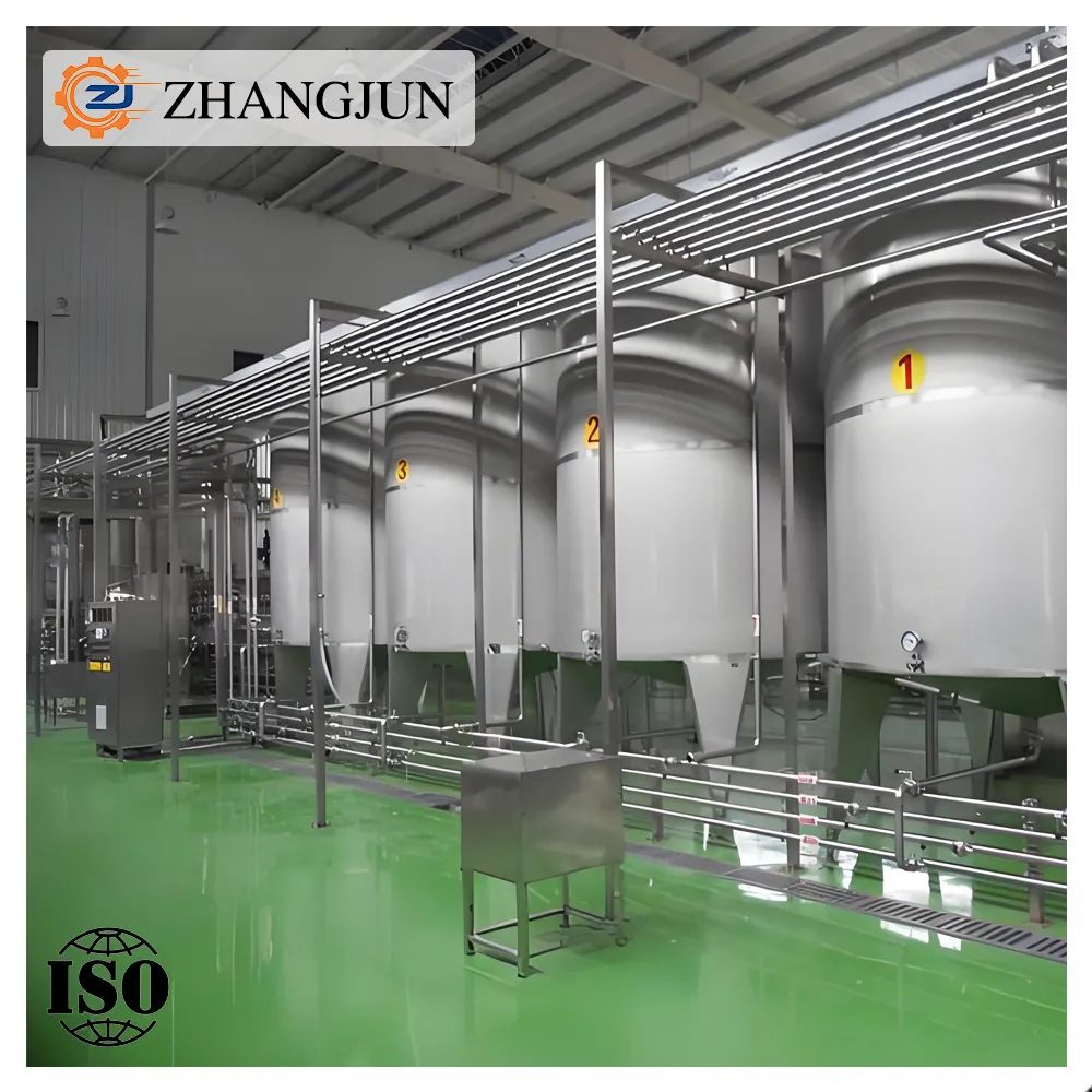 Split type semi-auto CIP cleaning system