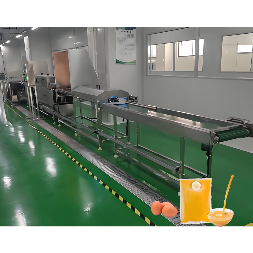 Modular egg liquid production line
