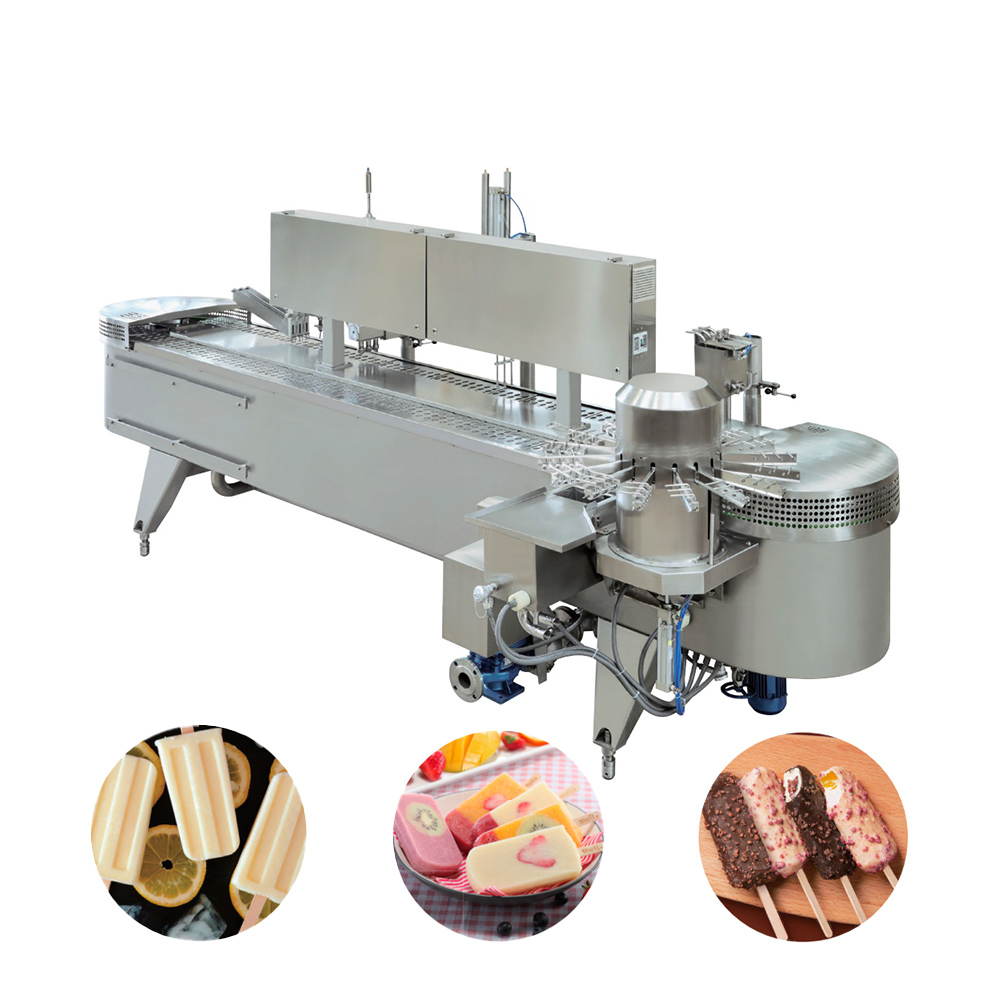 Automatic Multi-Flavor Ice Cream Manufacturing Line