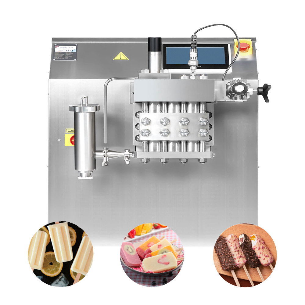 Industrial Ice Cream Production Line for Multi-Flavor Products