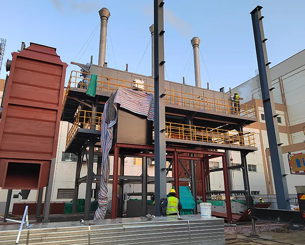 UPA Food Industry Project: Biomass-fired Chain Grate Steam Boiler Designed and Built for Nestlé