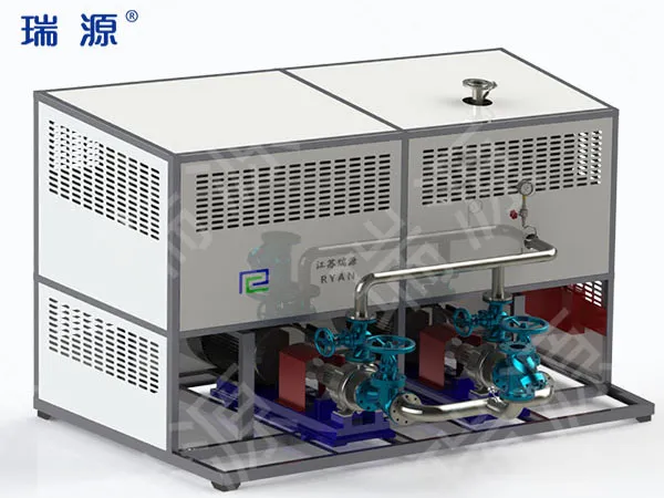 How to install and use the electric thermal oil heater